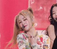 Helmets kpop idol girl group le sserafim GIF