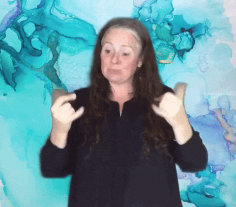 American Sign Language Goal GIF by CSDRMS