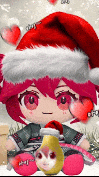 Kasane Teto Christmas Miku GIF