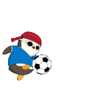 World Cup Football Sticker by Pudgy Penguins