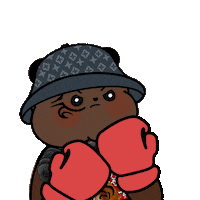 Lets Go Fighting Sticker by Kanpai Pandas
