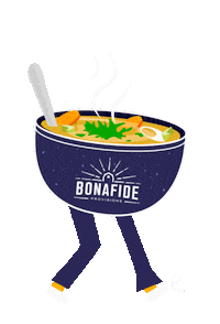 bonafidebonebroth wellness bowl soup collagen Sticker