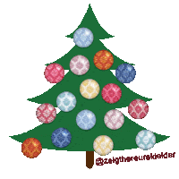 Christmas Dirndl Sticker by zeigthereurekleider