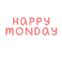 megbrewer monday happy monday new week megbrewer Sticker