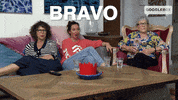 Watching Tv Isabelle GIF by Gogglebox Australia