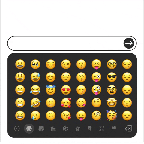 Text Emoji GIF by Butterfinger