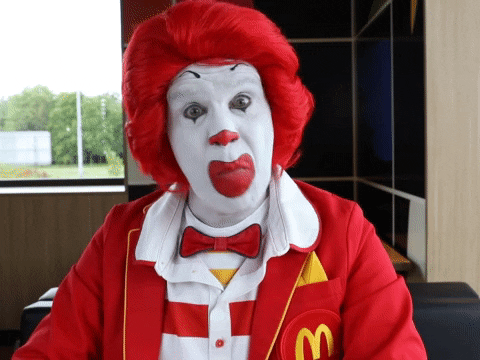 ronald mcdonald fun GIF by McDonald's CZ/SK