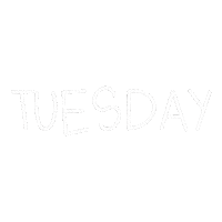 Tuesday Josemanuel Sticker