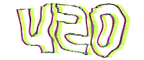 Art Glitch Sticker