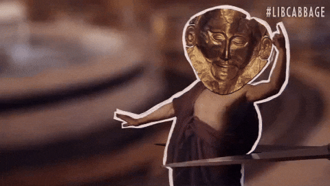 Greek Mythology Mask GIF by Cabin 9 Films