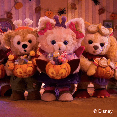 Halloween Friends GIF by Hong Kong Disneyland