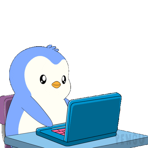 Coding I Get It Sticker by Pudgy Penguins