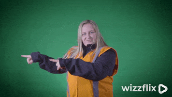 Wizzflix_ green look good job watch GIF