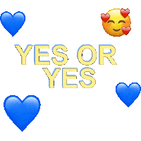 Yes Or Yes Sticker by Le Sweat