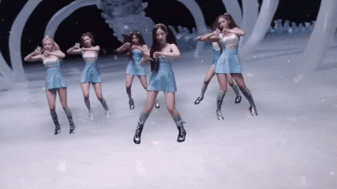 Blue Valentine Dance GIF