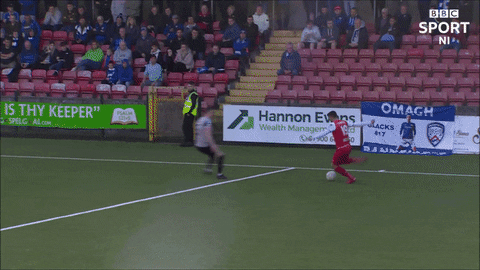 Goal Snapshot GIF by Cliftonville Football Club