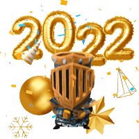 New Year Sticker by Exalted Studio