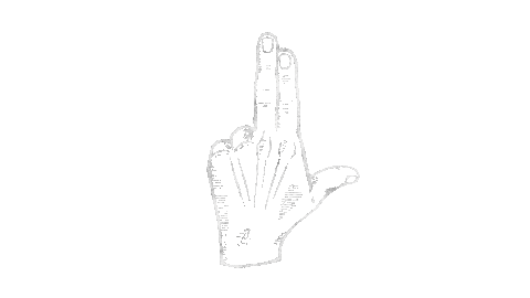 L Ladrones Sticker by Downtown Artist & Label Services