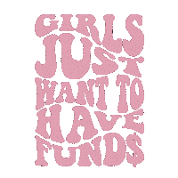 Girls Just Want To Have Fun Tiare Sticker