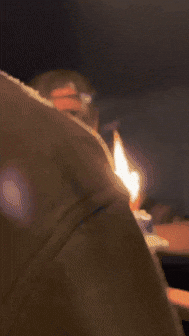 Fire Birthday GIF
