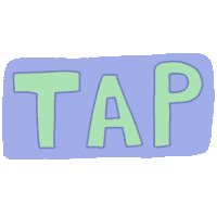 Click Tap Tap Sticker