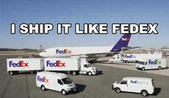 Ship It Fed Ex GIF