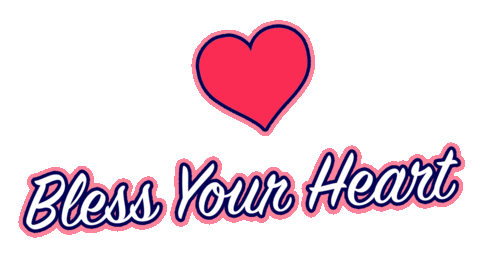 blessyourheart Sticker by The Millennial Homemakers Podcast