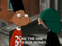 hey arnold nicksplat GIF