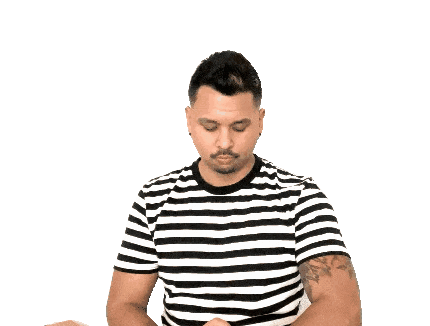 Looking Sticker by Eric Capehart