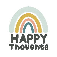 Happy Rainbow Sticker
