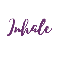 Yoga Breathing Sticker by Tay Gendron