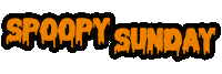 ktespinola halloween black orange spooky Sticker