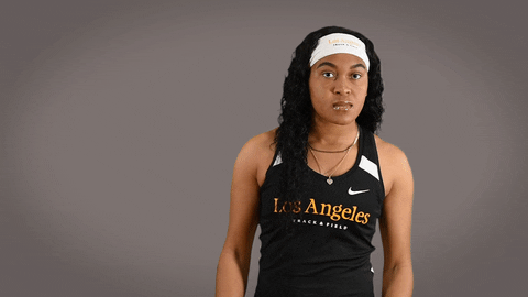 Cal State La Track GIF by Cal State LA Golden Eagles