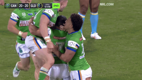 Rugby League Nrl GIF by Canberra Raiders