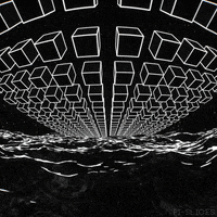 Black And White Art GIF by Pi-Slices