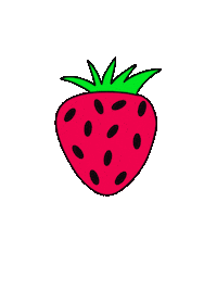 Strawberry Sticker