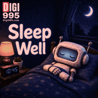 Dream Big Good Night GIF by Digi 995