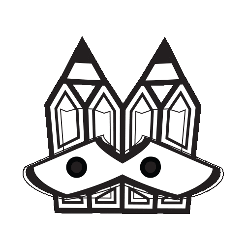 Dee Worrying Sticker by Stamatia Alexaki