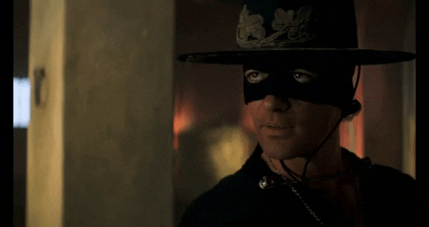 slatebeard giphygifmaker no zorro the mask of zorro GIF