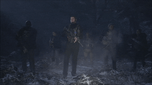 Chris Redfield Lobo GIF