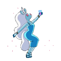 Sassy Dance Sticker by Glow The Unicorn