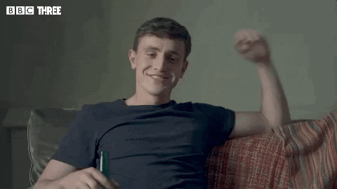 Happy Normal People GIF by BBC Three
