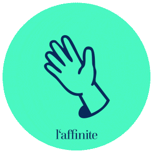 Social Media Hello Sticker by l'affinité