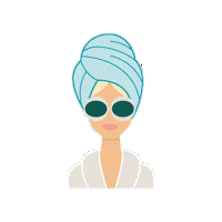 Relaxing Skin Care Sticker by LIVE LOVE SPA