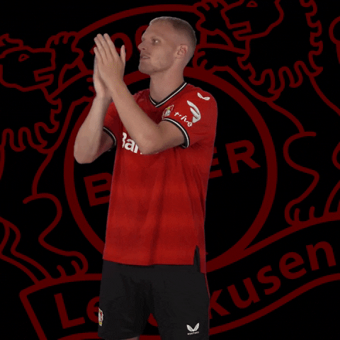 Well Done Applause GIF by Bayer 04 Leverkusen