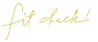 Check Handwriting Sticker
