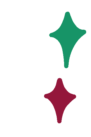 Twinkling Candy Cane Sticker by The Grayter Good