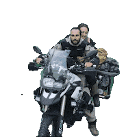 Lets Go Bike Sticker