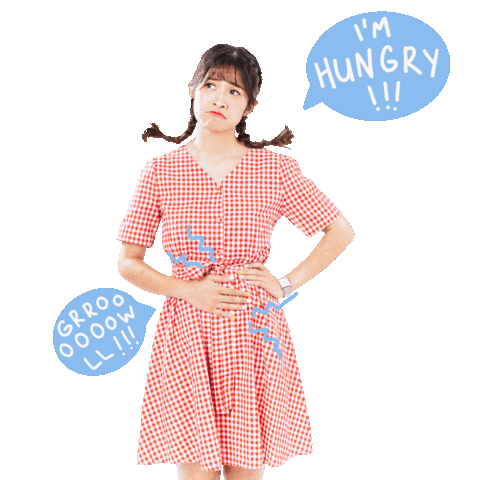 Hungry Food Sticker by Lyfe Technology