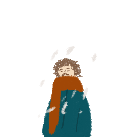 khibou giphyupload snow cold khibou Sticker